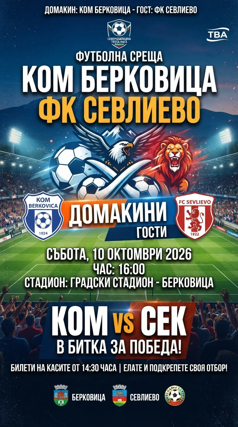 Ком Берковица – ФК Севлиево